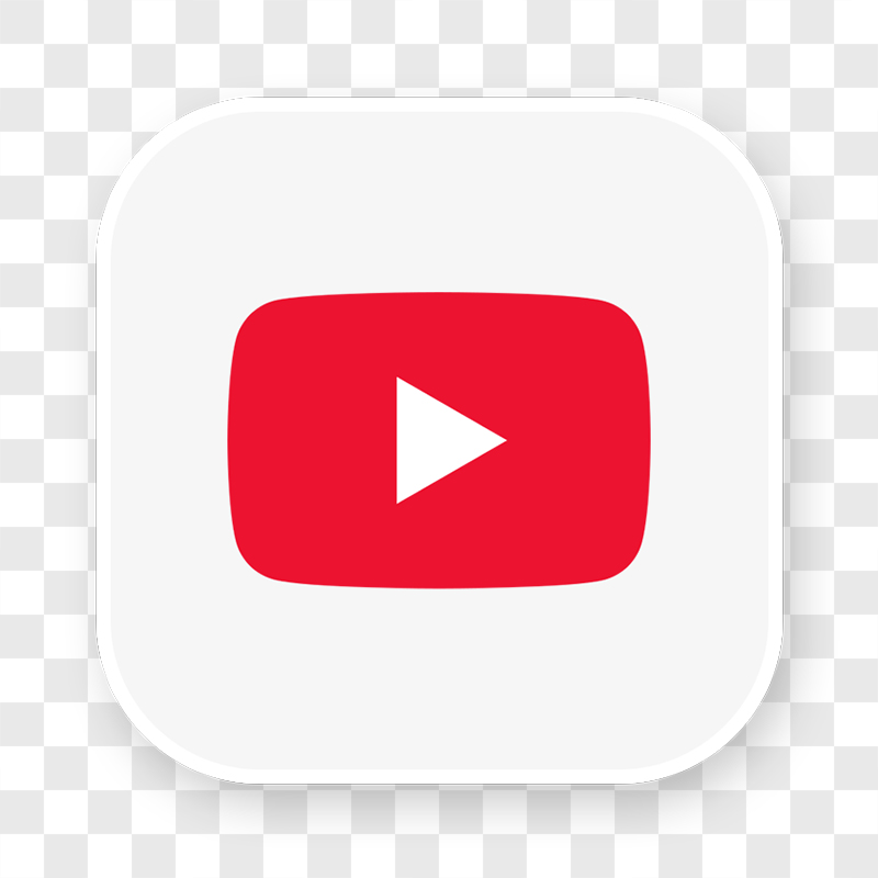 Ícone YouTube PNG sem Fundo Logo