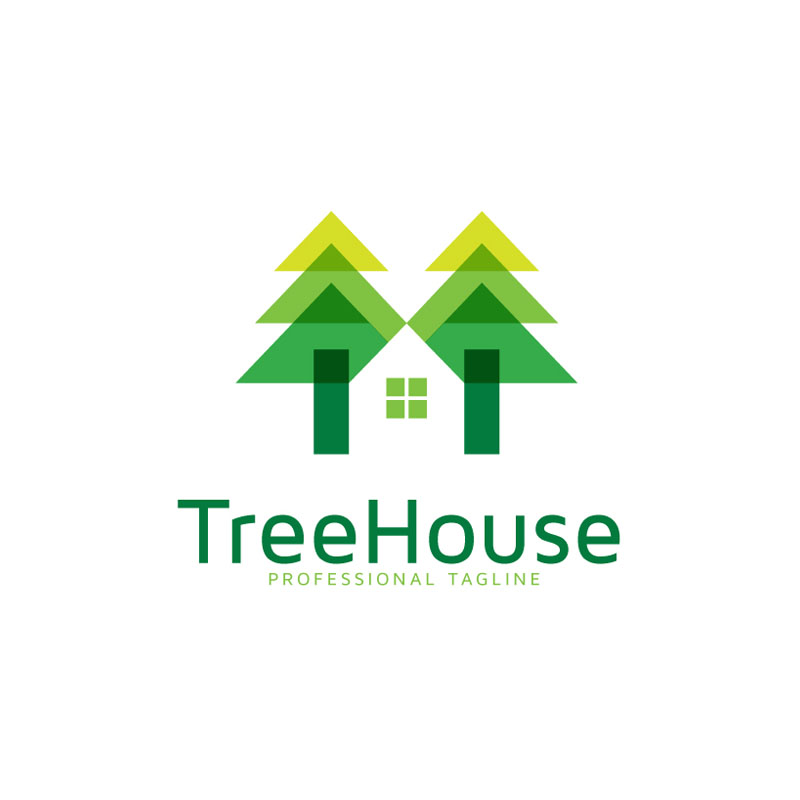 Logo Tree House Casa Árvore
