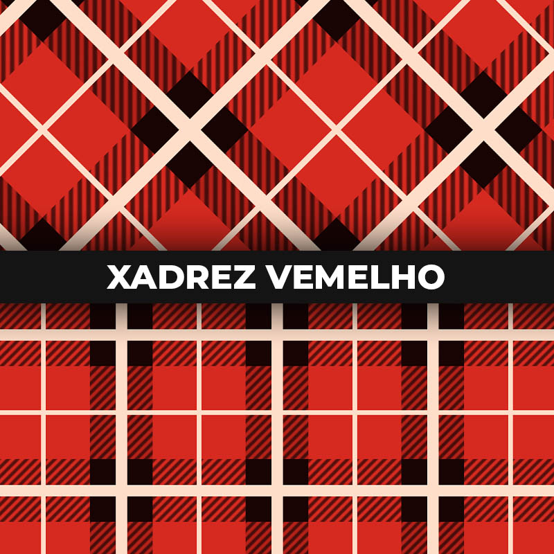 Background Vermelho Quadriculado Fundo Xadrez Imagem