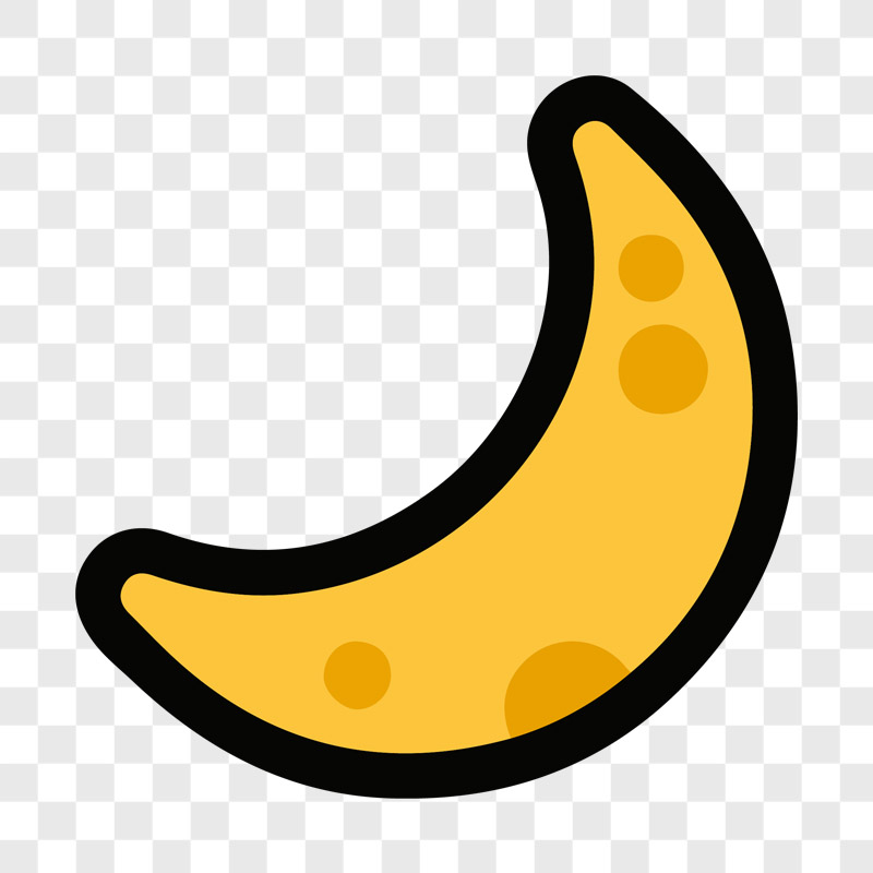 Emoji Lua PNG Sem Fundo