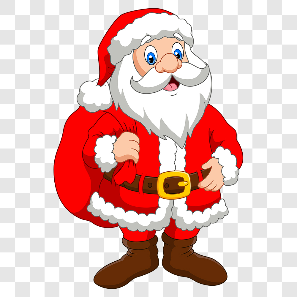 Papai Noel PNG Desenho Natal Sem Fundo Transparente