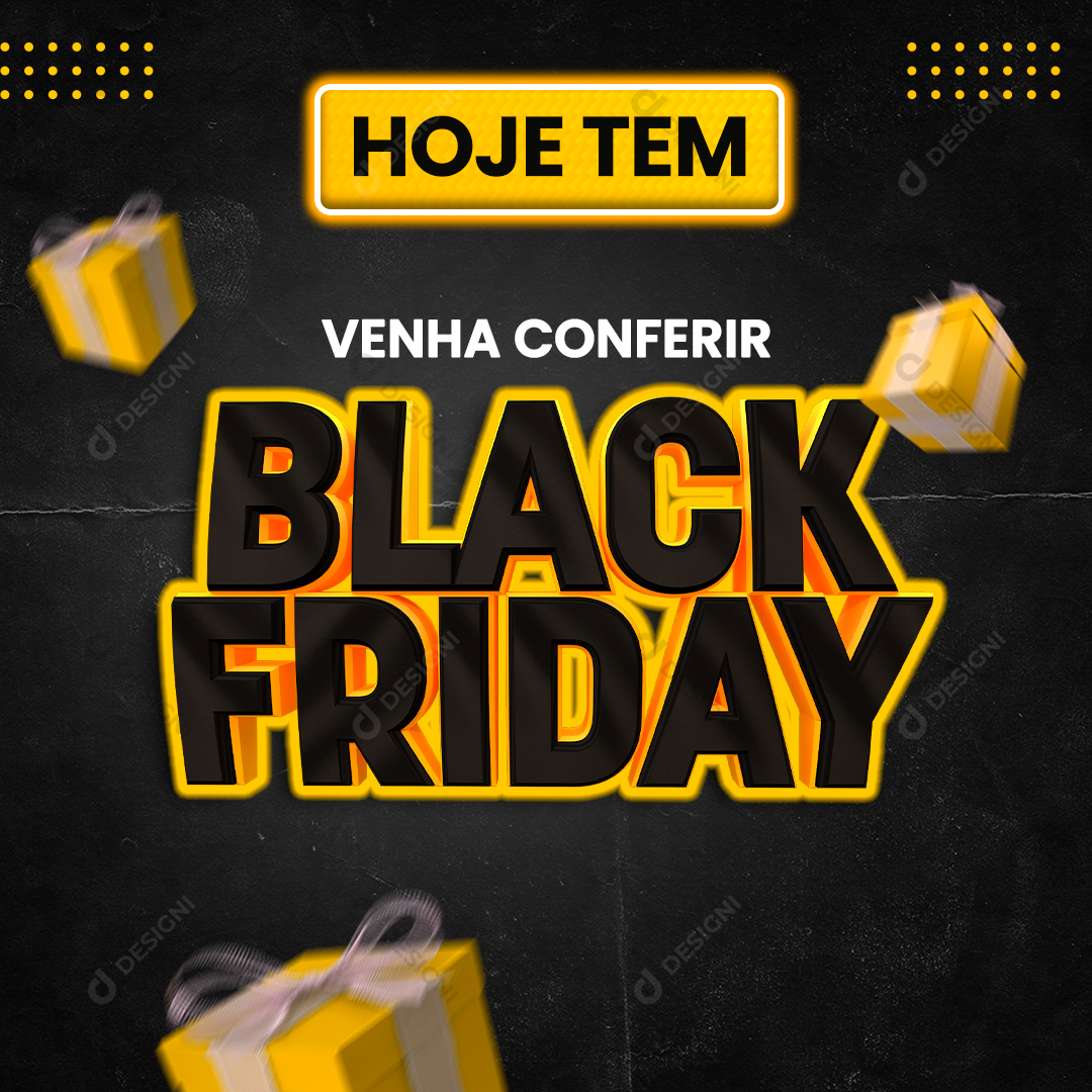 Black Friday PSD Social Media Editável Photoshop