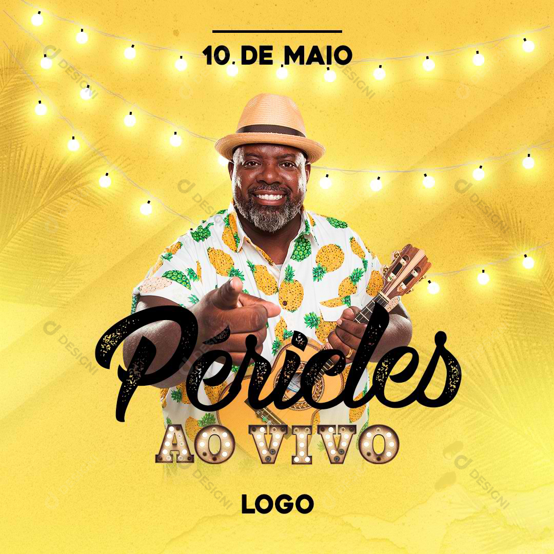 Social Media Evento PSD Editável Péricles Festa