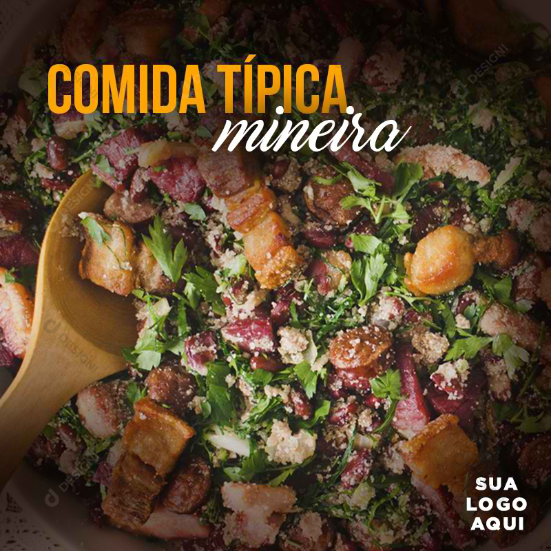 Restaurante Comida Mineira Almoço PSD Social Media