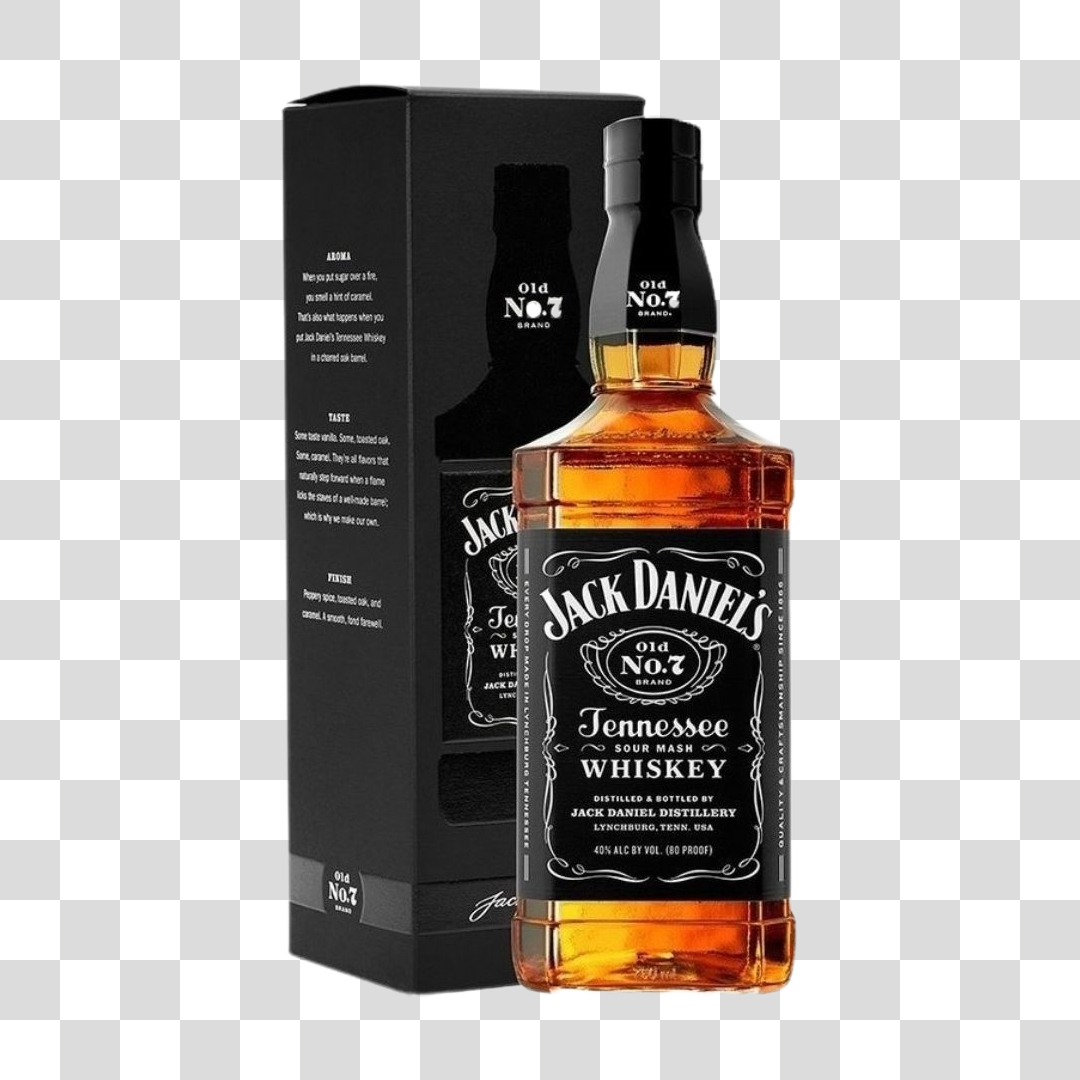 Whisky Jack Daniel´s PNG Transparente Sem Fundo