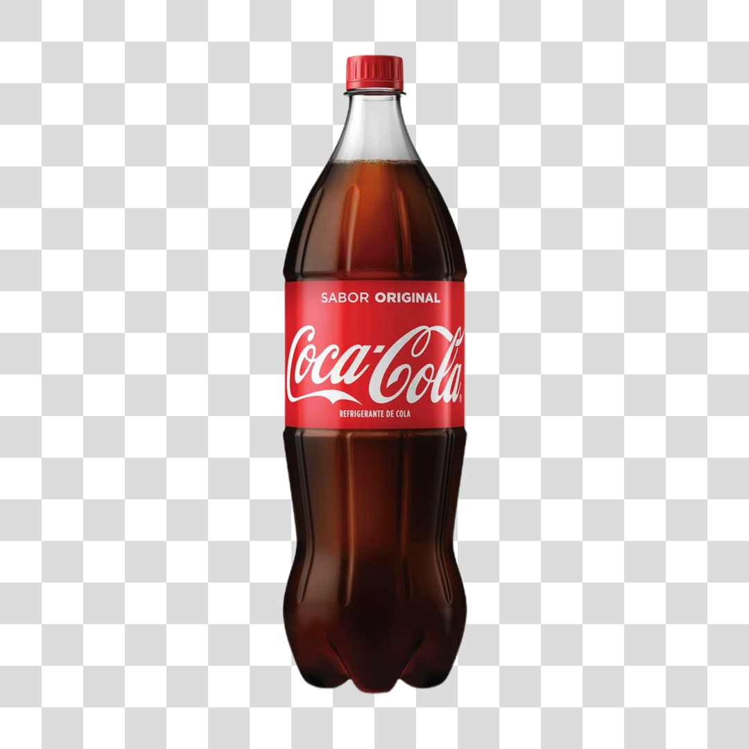 Litro Coca Cola PNG Transparente Sem Fundo