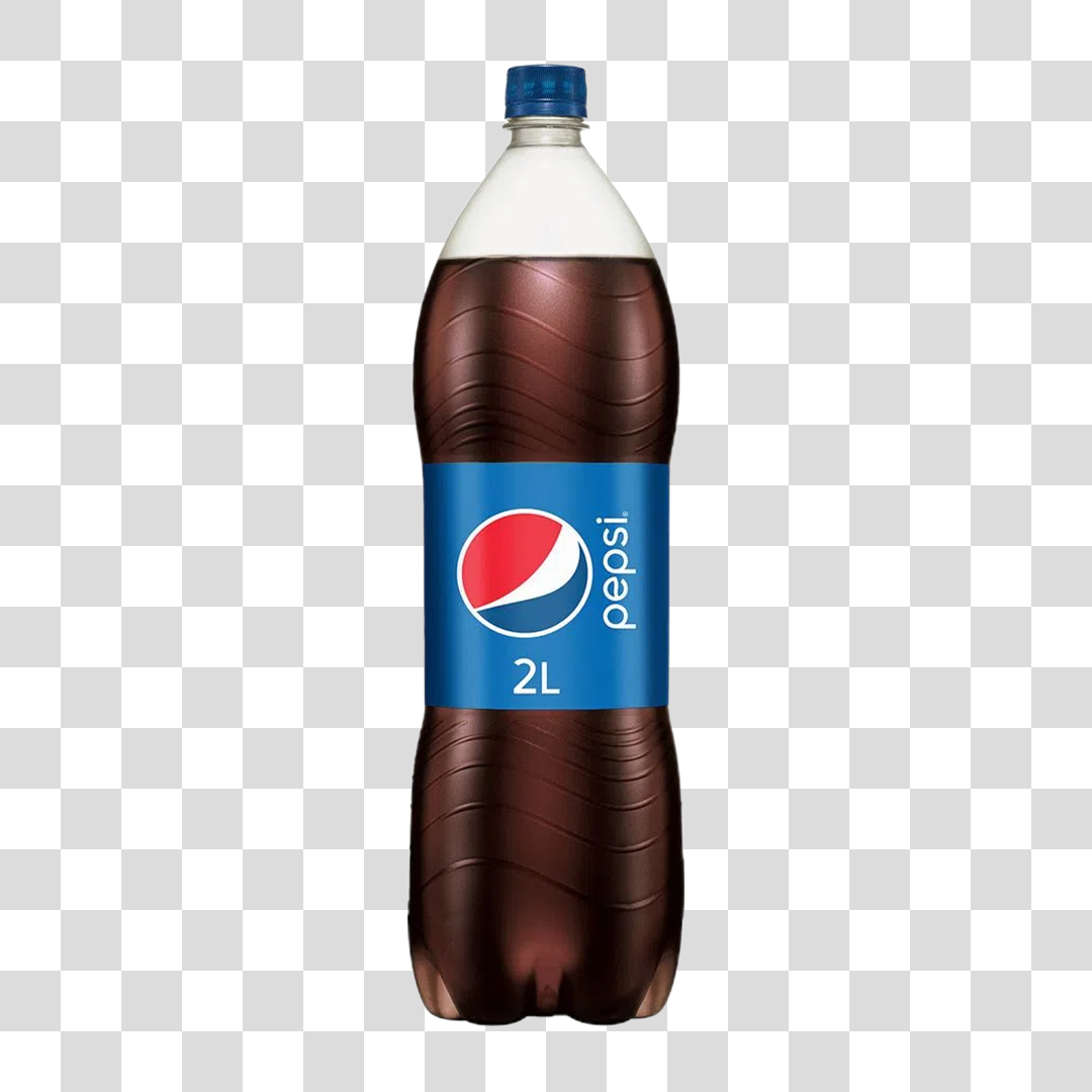 Litro de Pepsi 2L PNG Transparente Sem Fundo