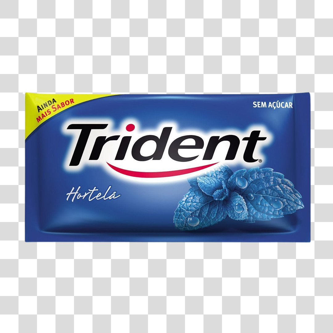 Trident Hortelã PNG Transparente Sem Fundo