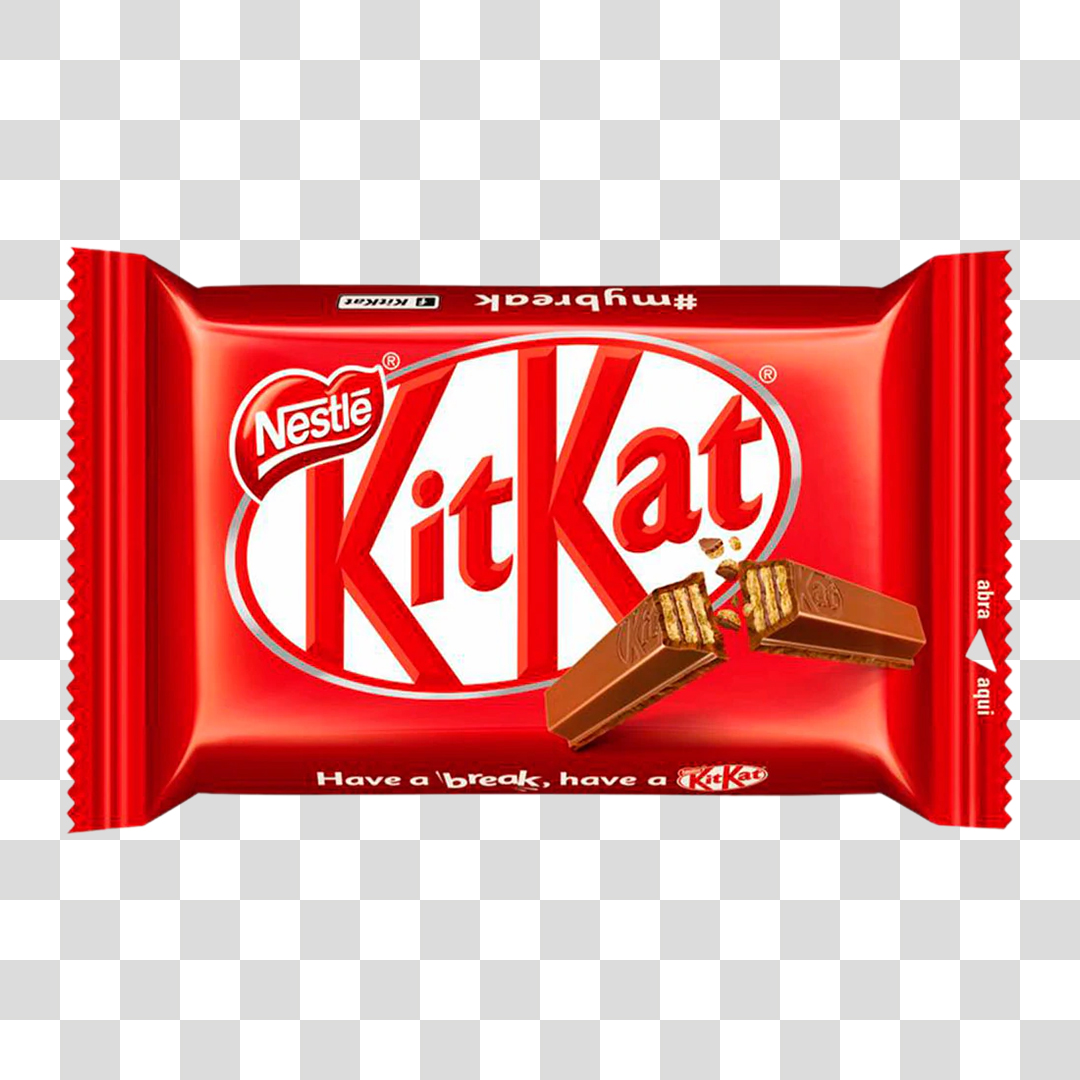 Chocolate KitKat PNG Transparente Sem Foto