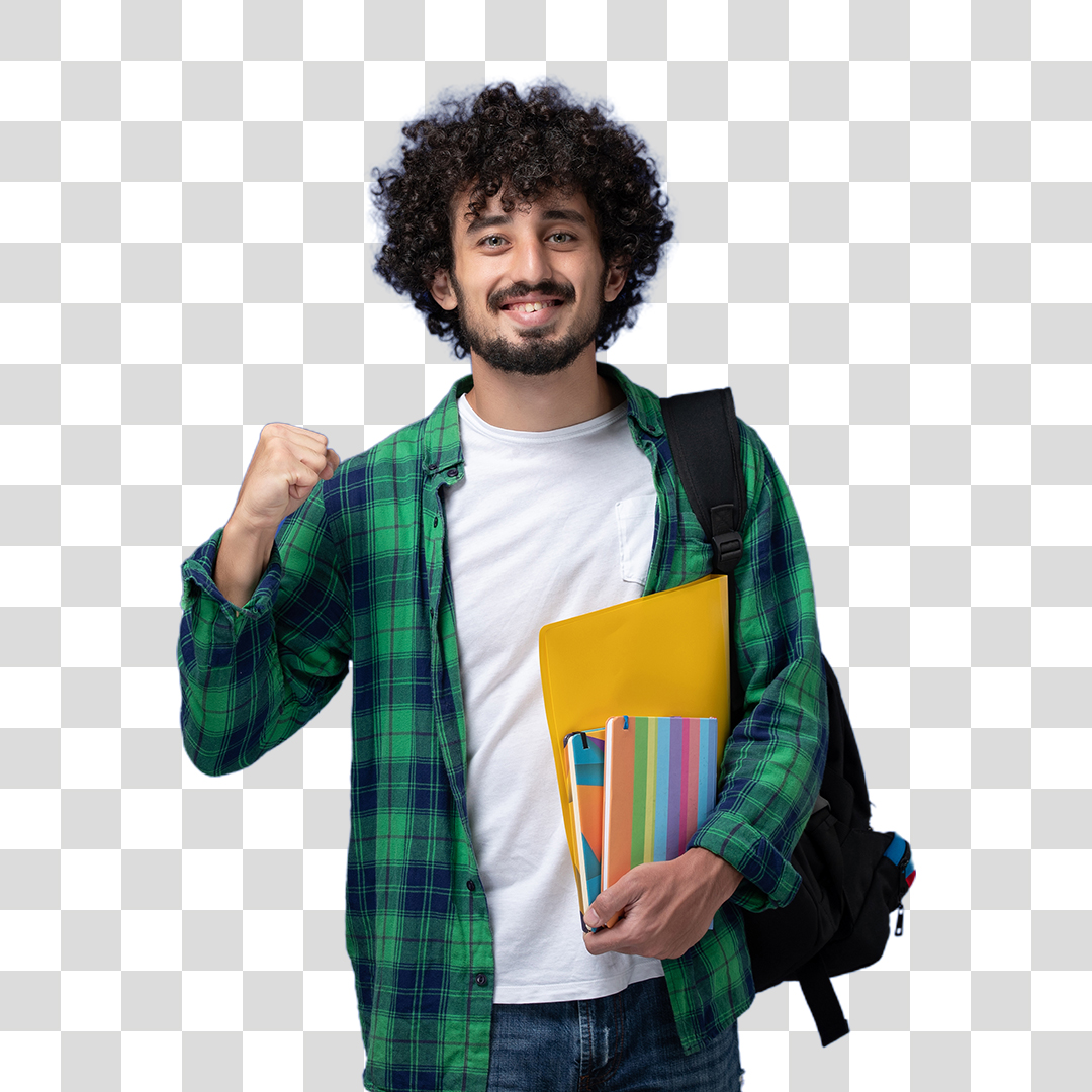 Estudante PNG Transparente Sem Fundo