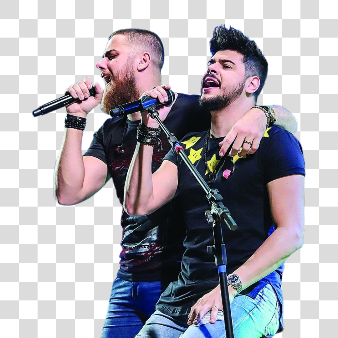 Dupla Zé Neto e Cristiano PNG Transparente Sem Fundo