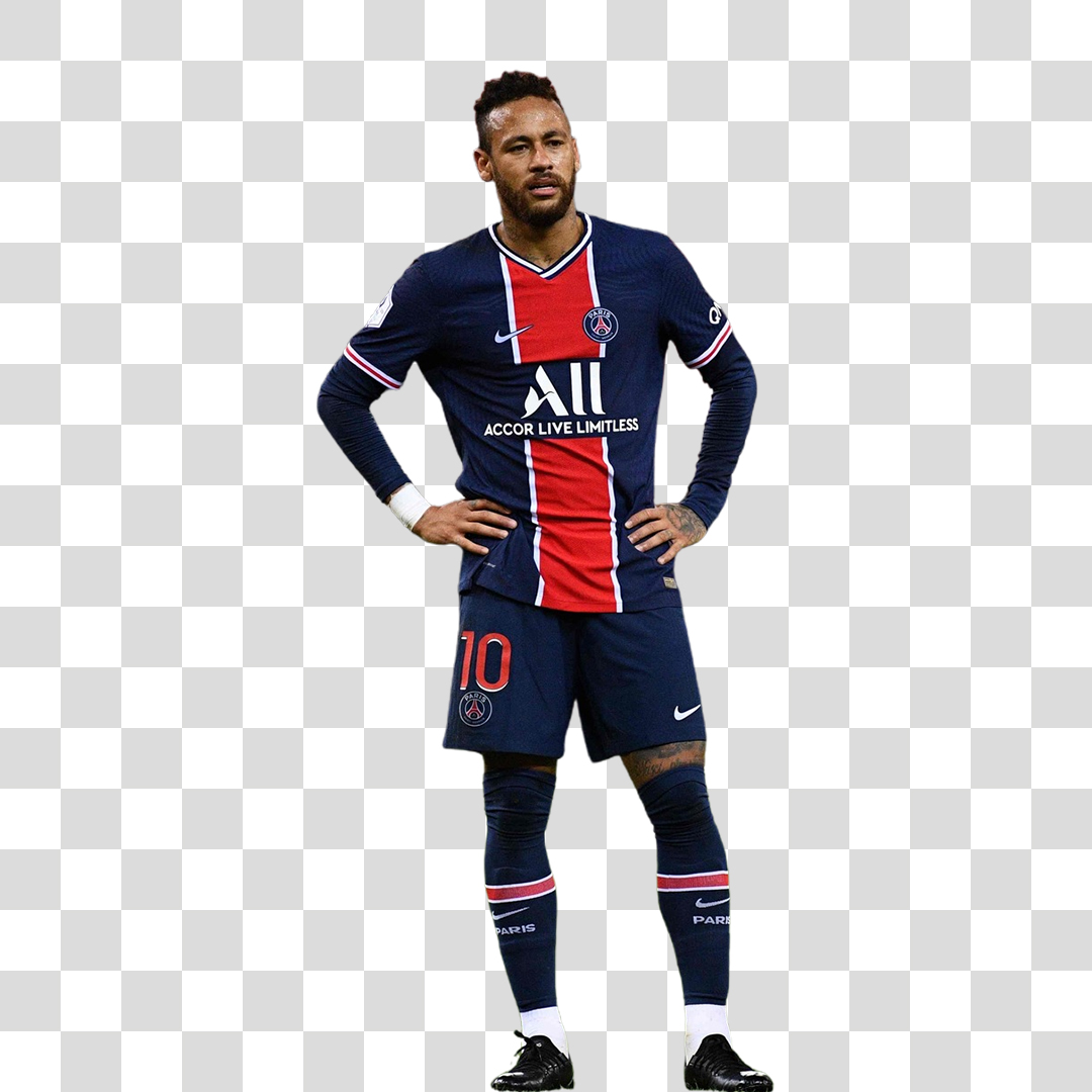 Jogador Neymar  PNG Transparente Sem Fundo