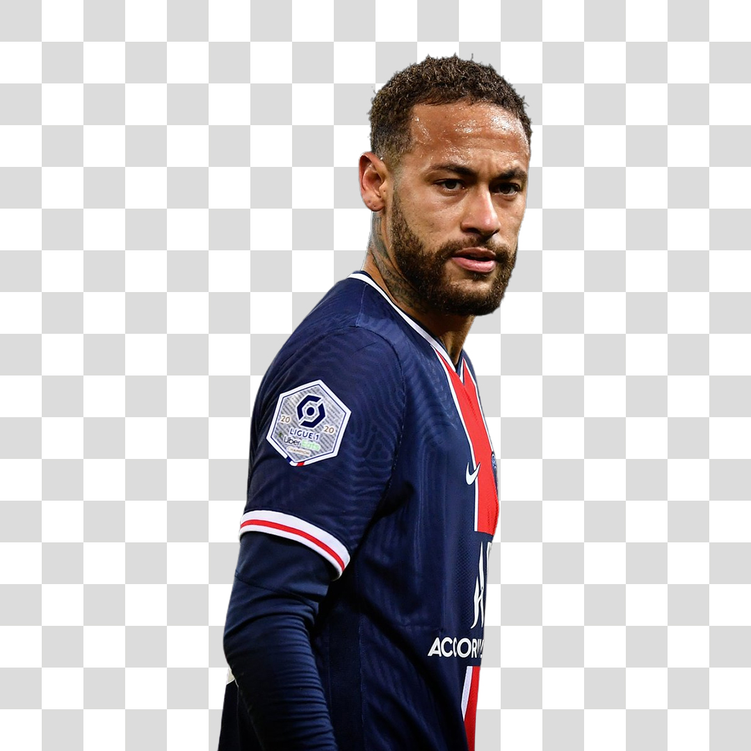 Jogador Neymar PNG Transparente Sem Fundo