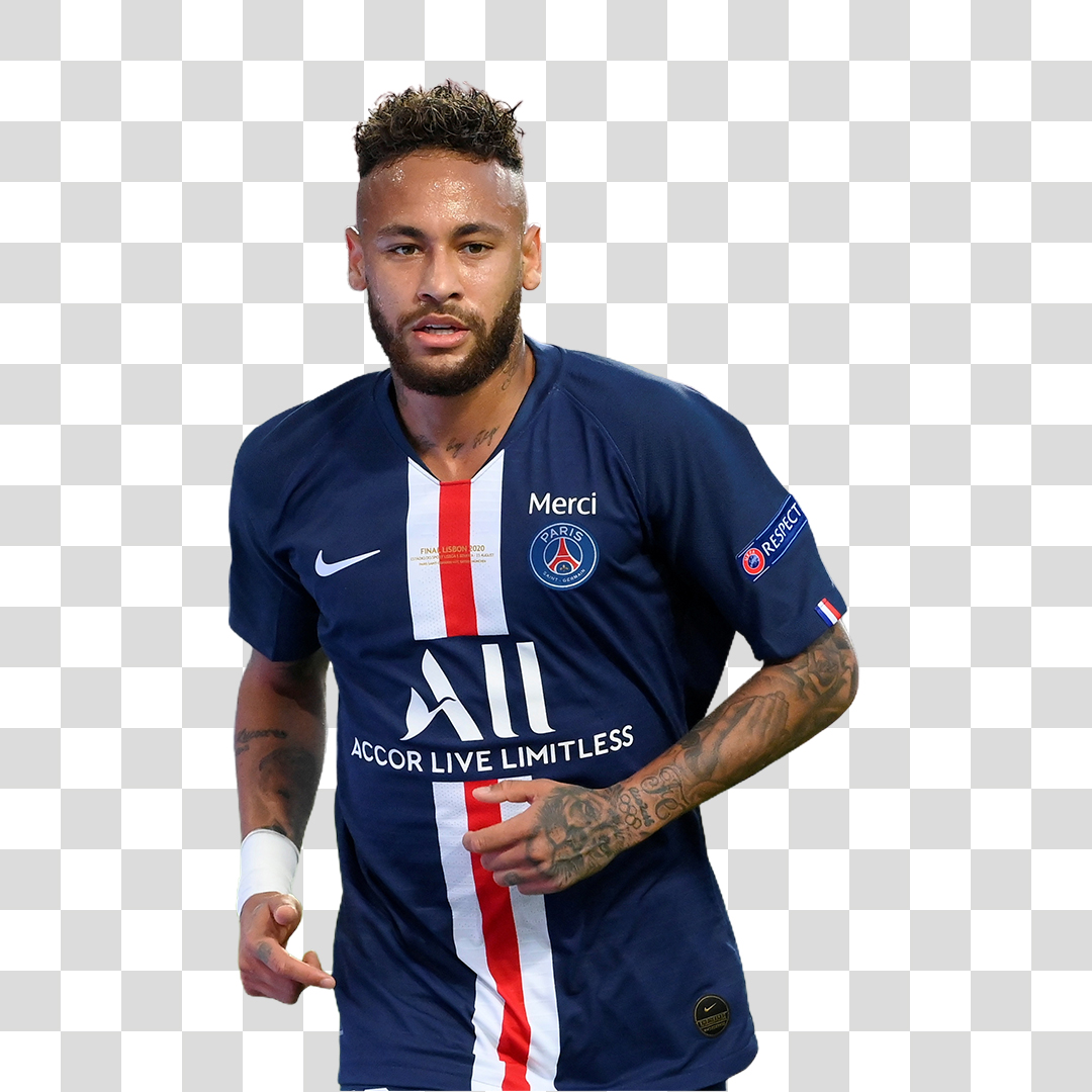 Jogador Neymar PNG Transparente Sem Fundo