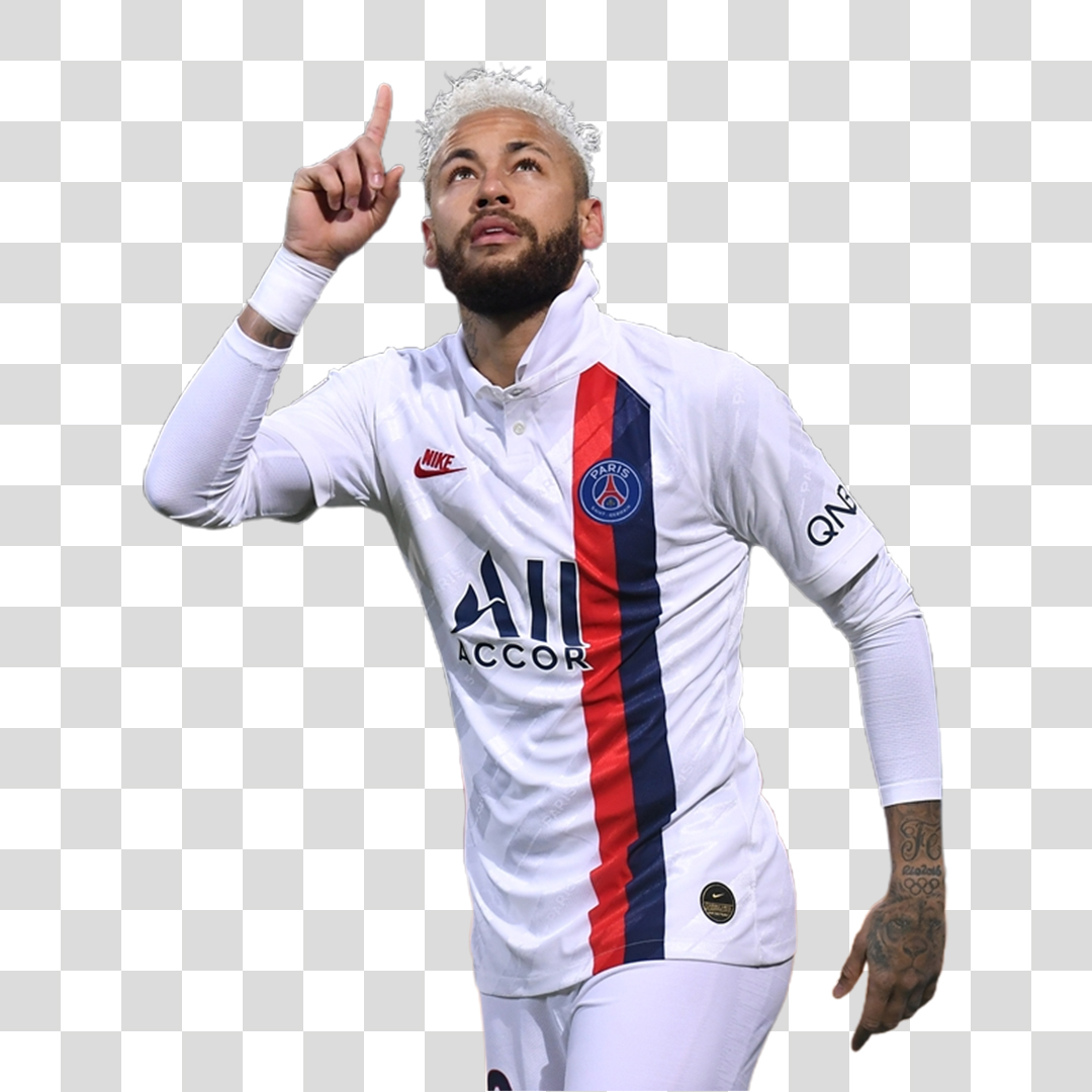 Jogador Neymar PNG Transparente Sem Fundo