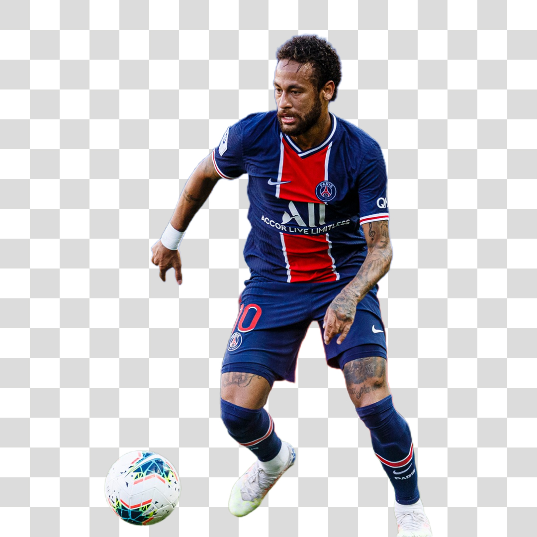 Jogador Neymar PNG Transparente Sem Fundo
