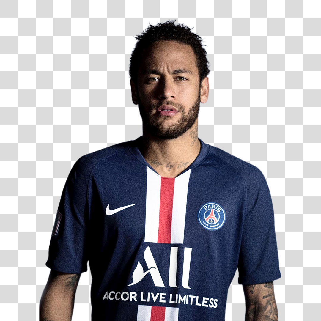 Jogador Neymar PNG Transparente Sem Fundo