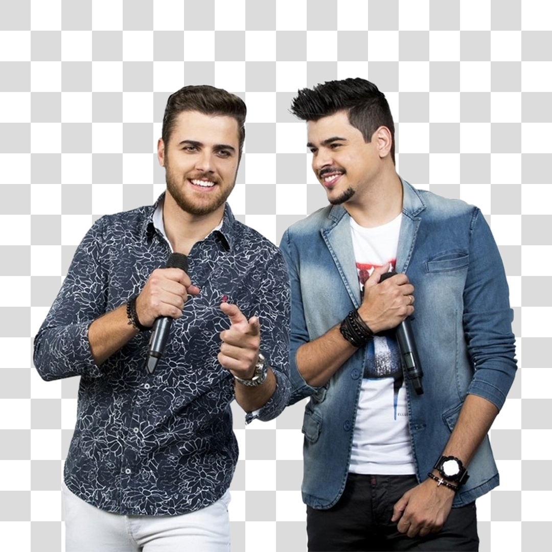 Dupla Zé Neto e Cristiano PNG Transparente Sem Fundo