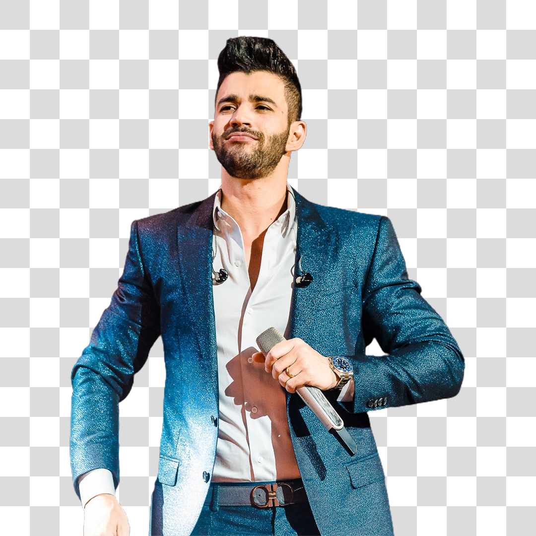 Cantor Gusttavo Lima PNG Transparente Sem Fundo