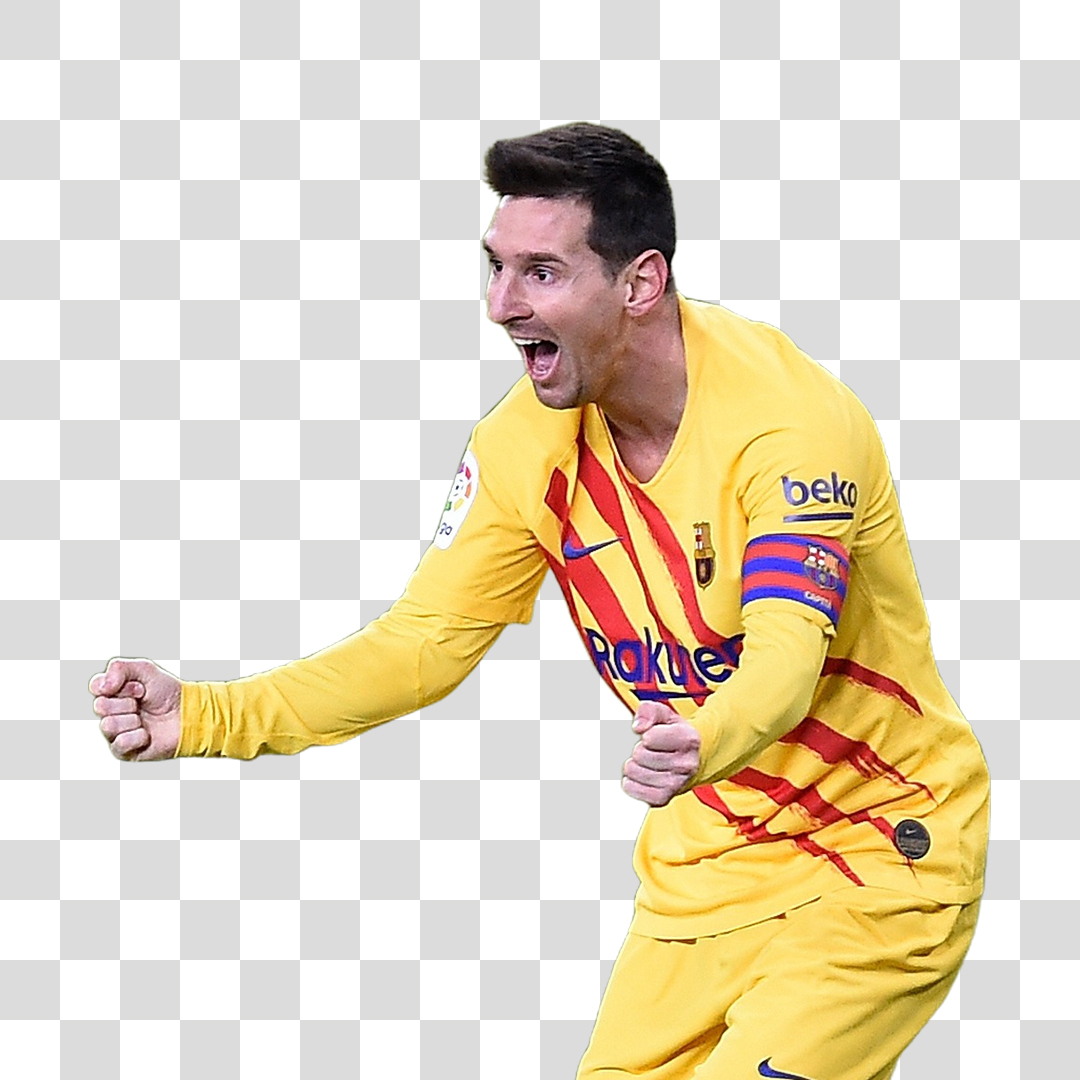 Jogador Lionel Messi PNG Transparente Sem Fundo