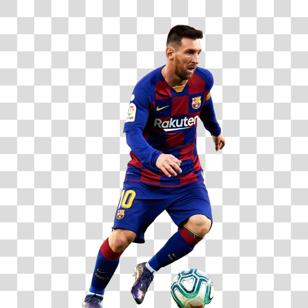 Jogador Lionel Messi PNG Transparente Sem Fundo