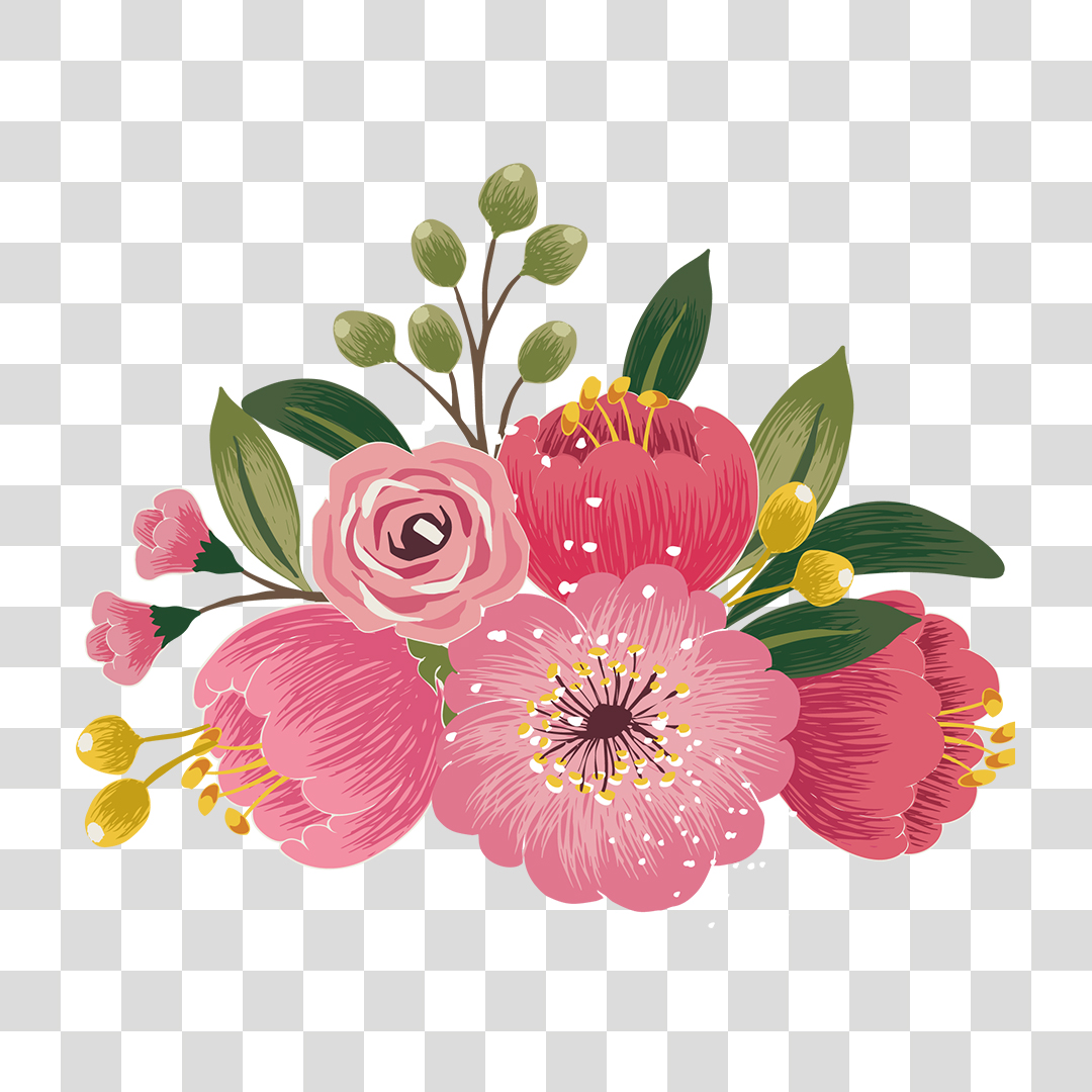 Flores PNG Transparente Sem Fundo