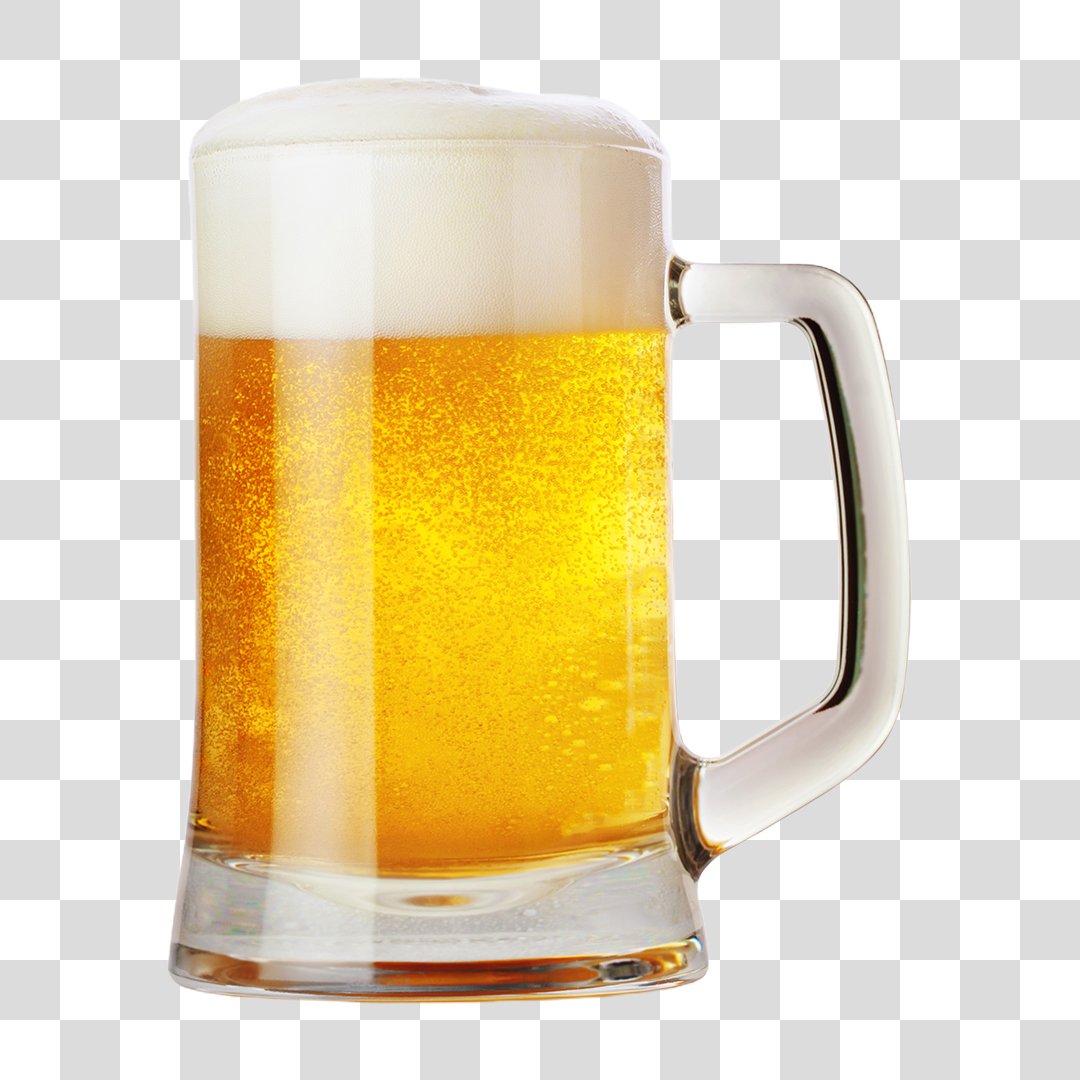 Canecão de Chopp PNG Transparente Sem Fundo