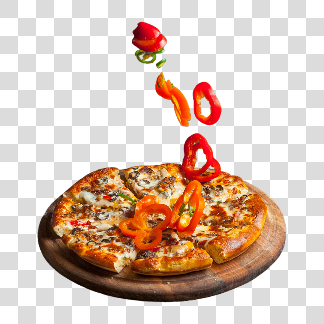 Pizza PNG Transparente Sem Fundo