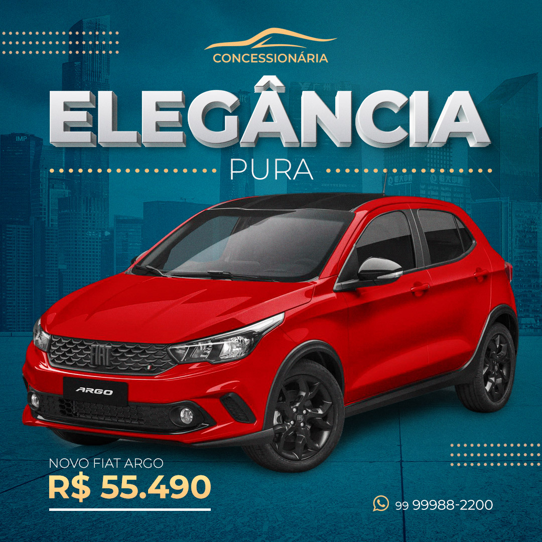 Social Media PSD Editável Concessionária de Carros Veículos