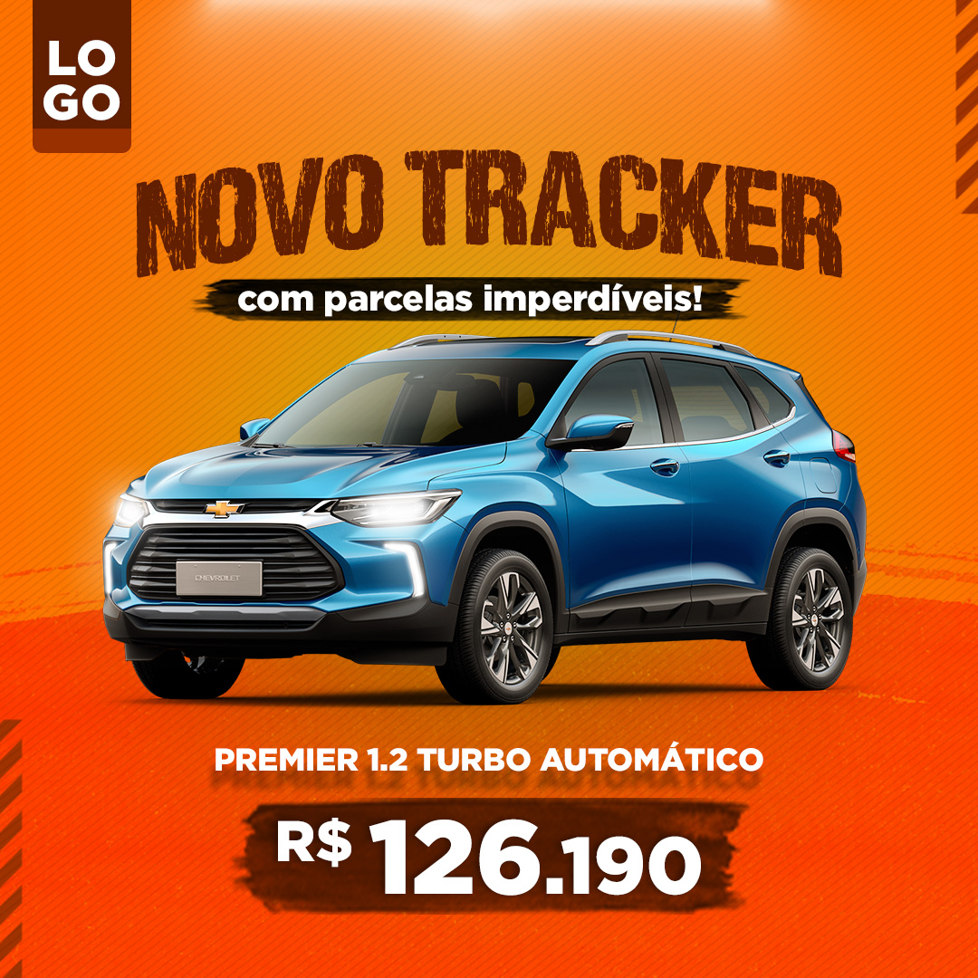 Social Media Tracker Concessionária de Veículos Carros PSD Editável