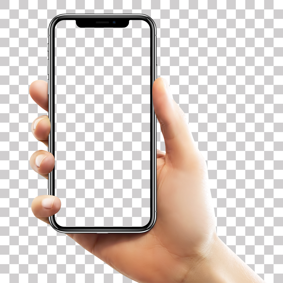 Mão Segurando Celular PNG Transparente Sem Fundo Smartphone