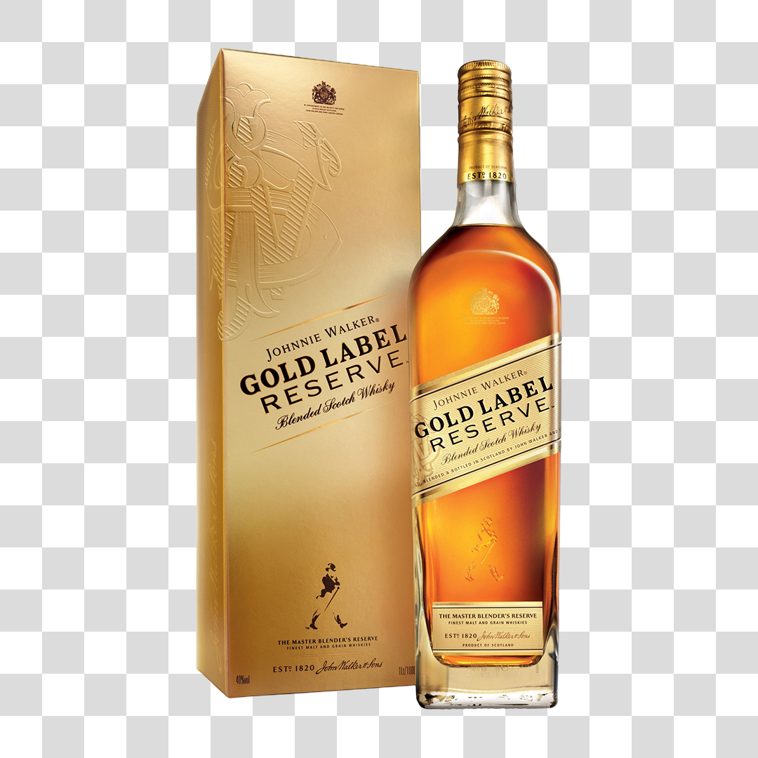 Wisk Gold Label Reserve PNG Transparente Sem Fundo