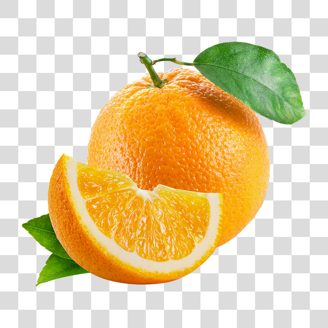 Laranja PNG Transparente Sem Fundo