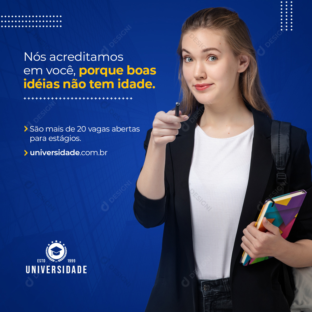 Faculdade Universidade Social Media PSD Editável