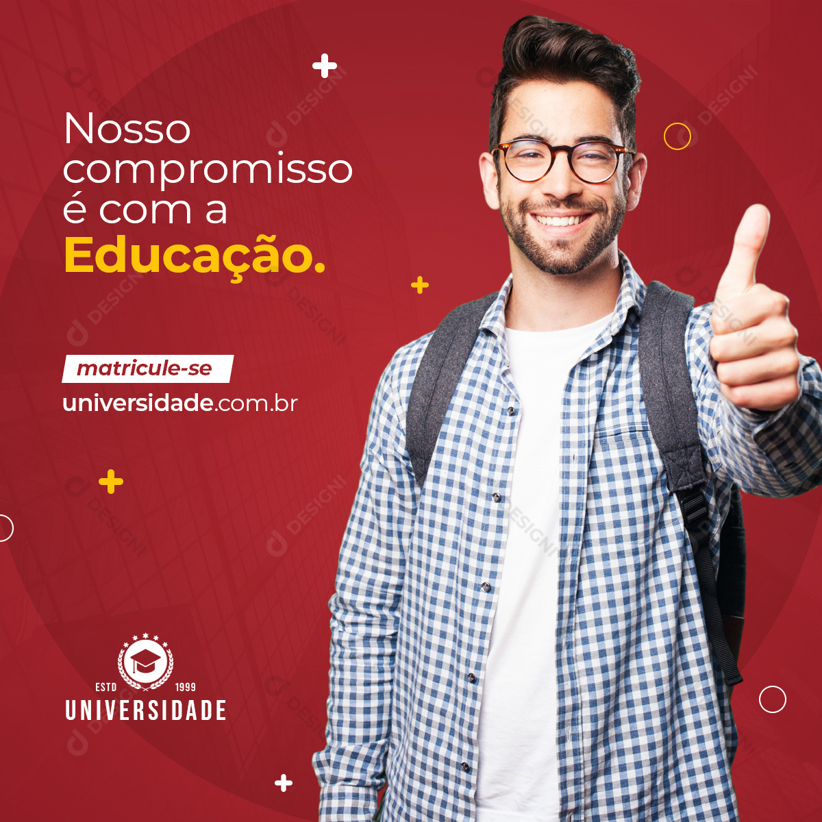 Faculdade Universidade Social Media PSD Editável