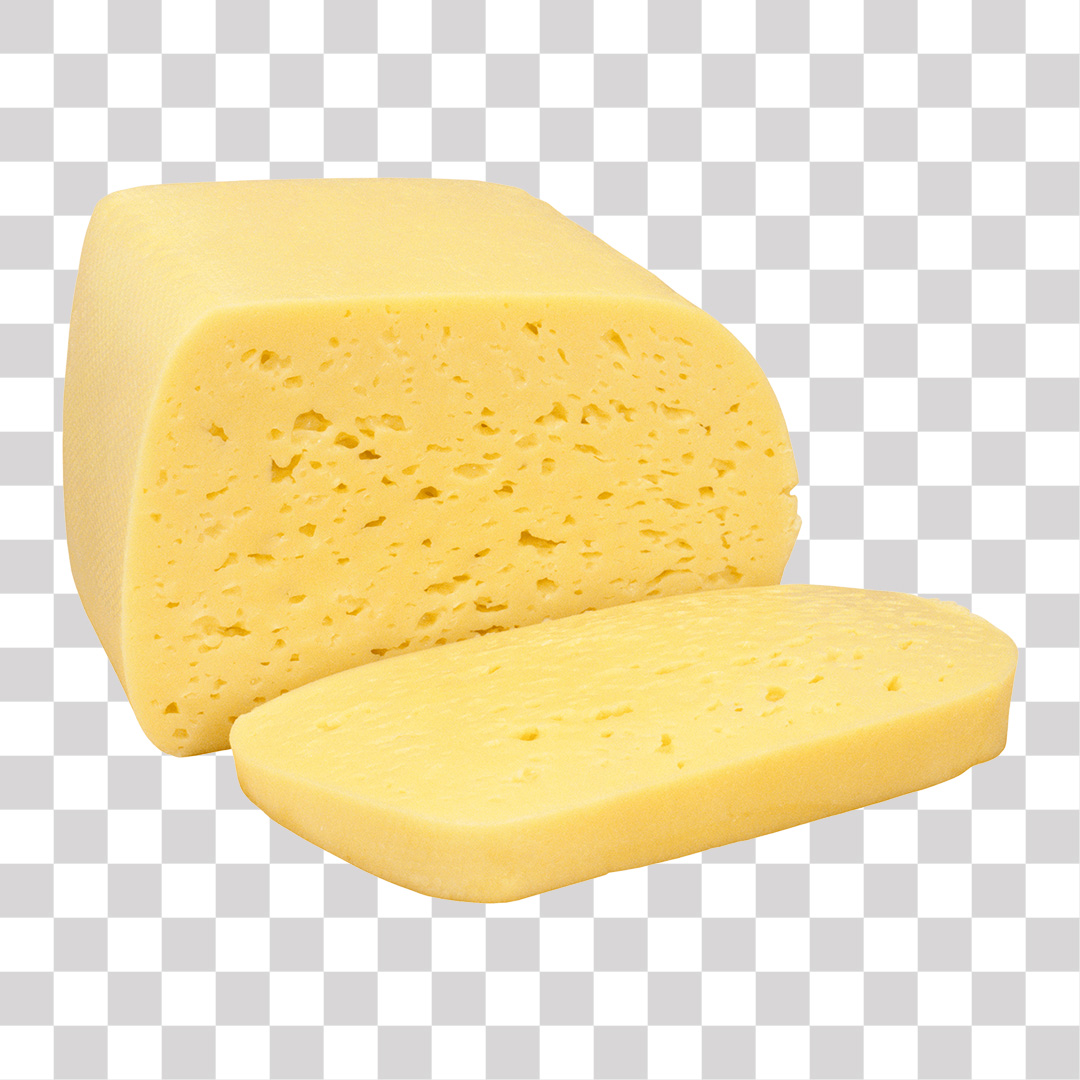 Queijo com Furos PNG Transparente Sem Fundo