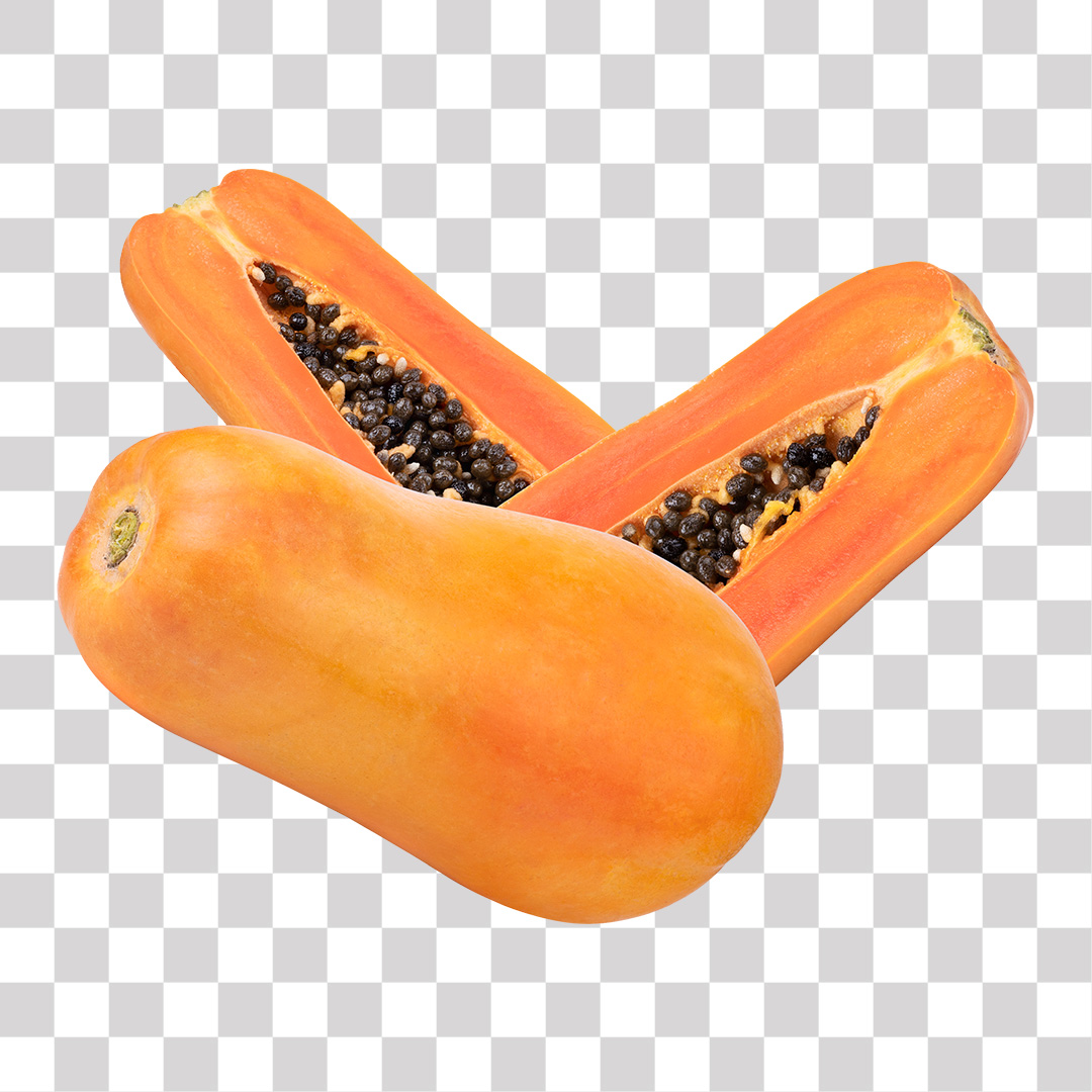 Mamões PNG Transparente Sem Fundo