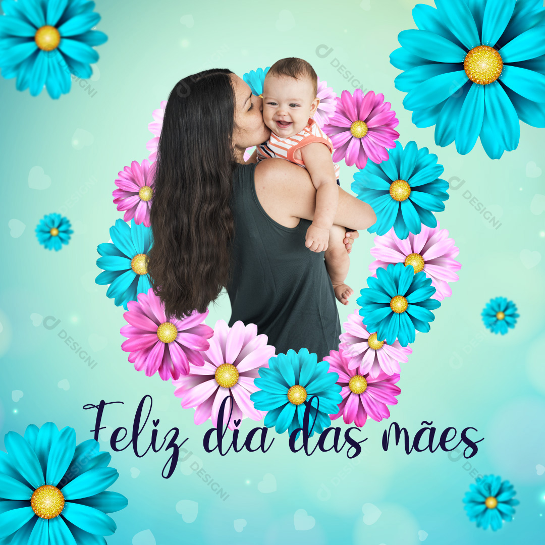 Feliz Dia Das Mães Social Media PSD Editável