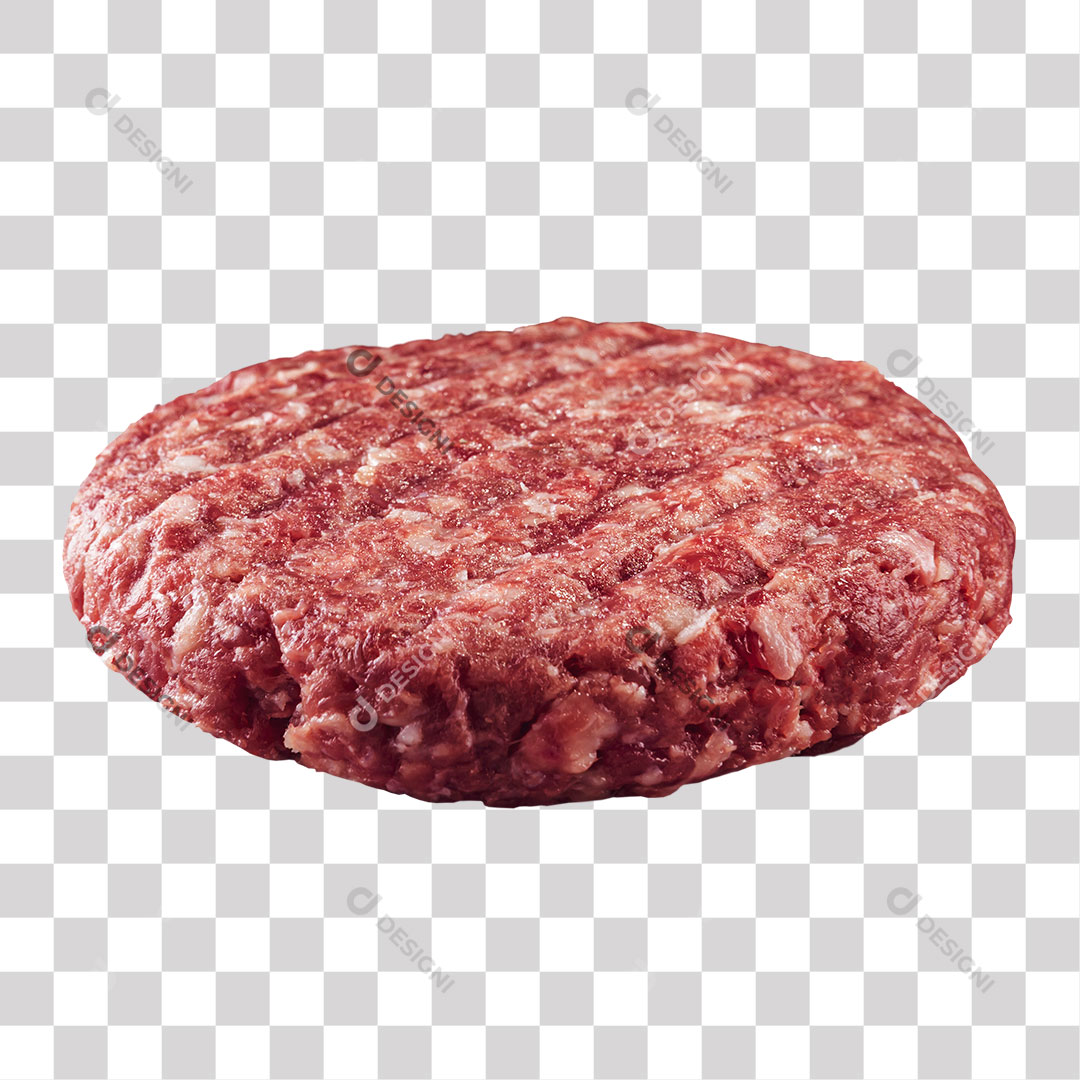 Hambúrguer Cru Carne PNG Transparente Sem Fundo