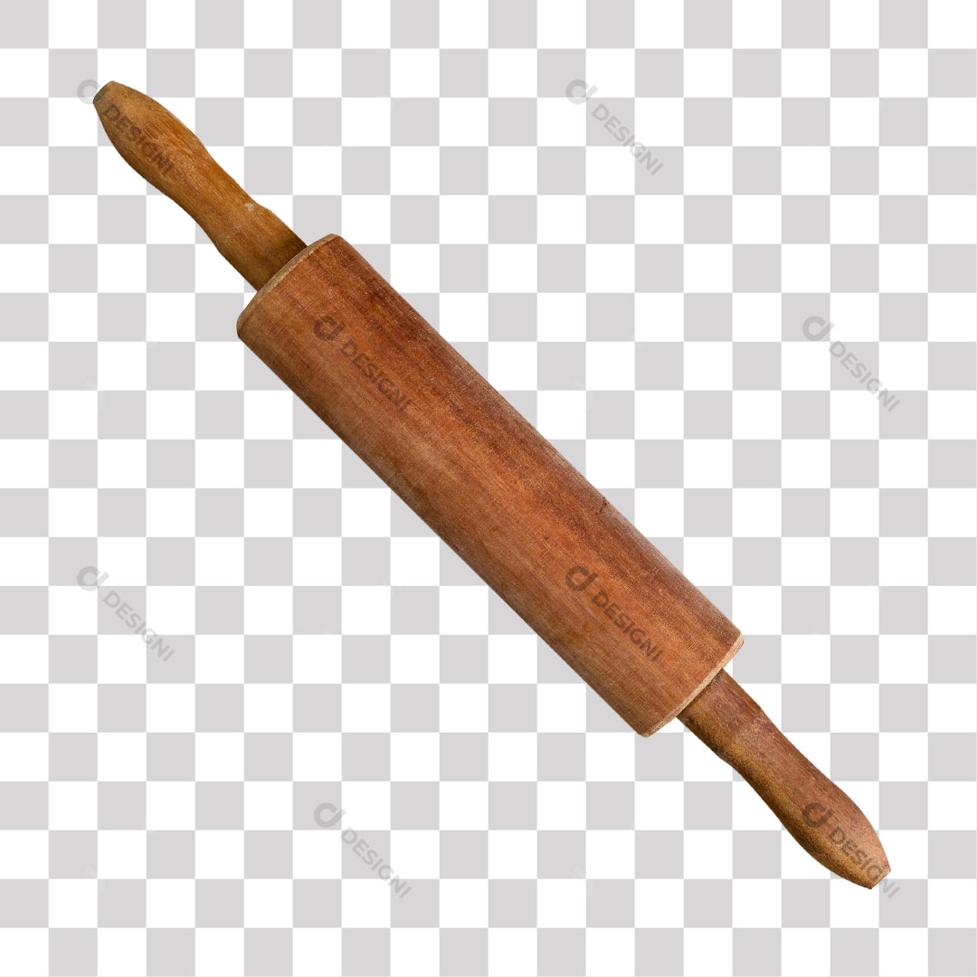 Rolo de Amassar Massa PNG Sem Fundo Transparente