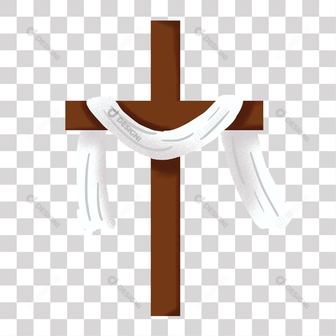 Cruz da Páscoa PNG Sem Fundo Transparente