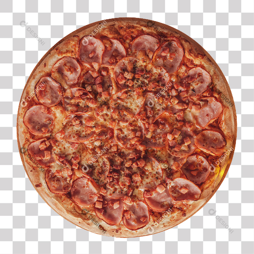 Pizza Lombacon PNG Transparente Sem Fundo