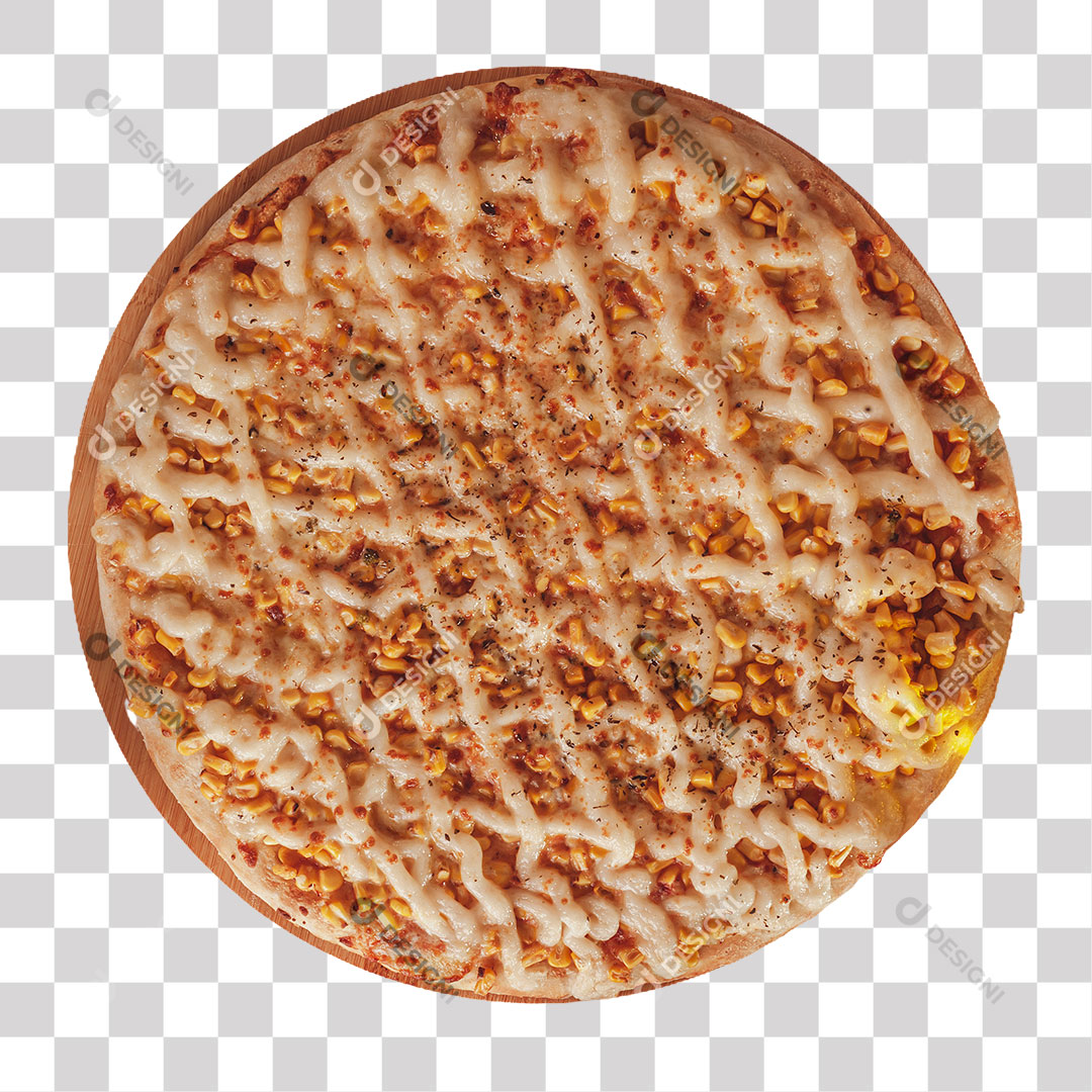 Pizza Humita PNG Transparente Sem Fundo