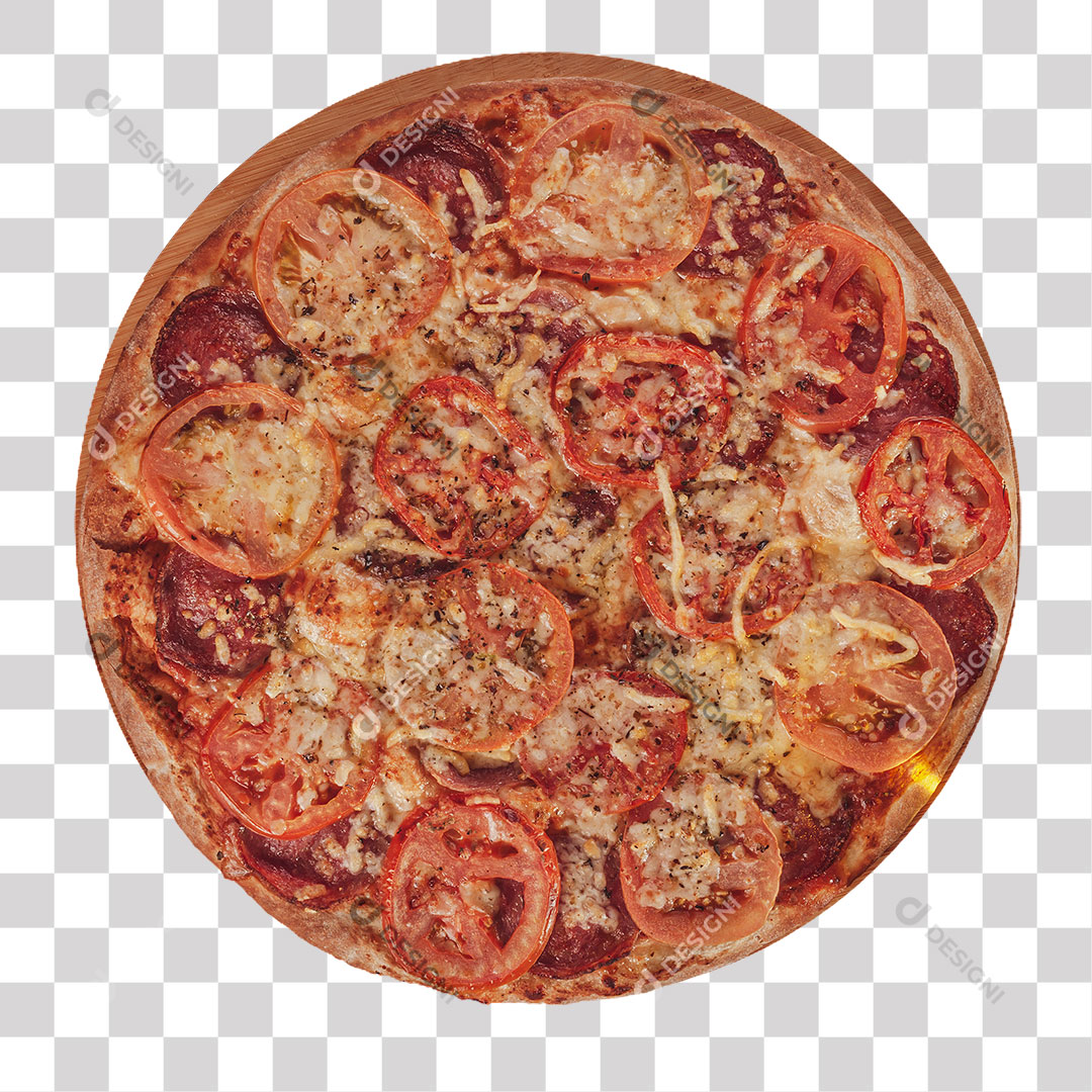 Pizza Italiana PNG Transparente Sem Fundo