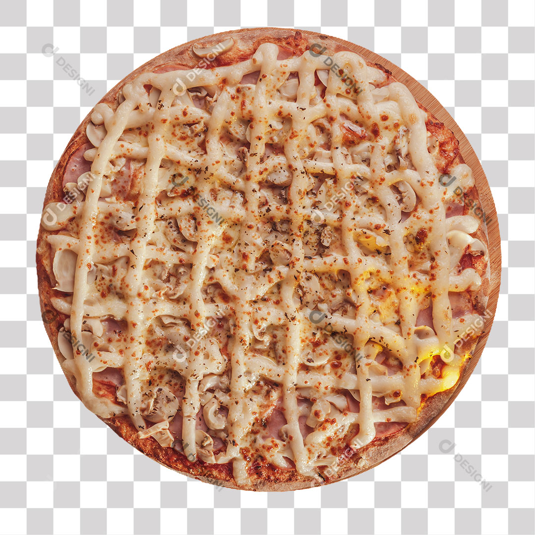 Pizza Canadense PNG Transparente Sem Fundo
