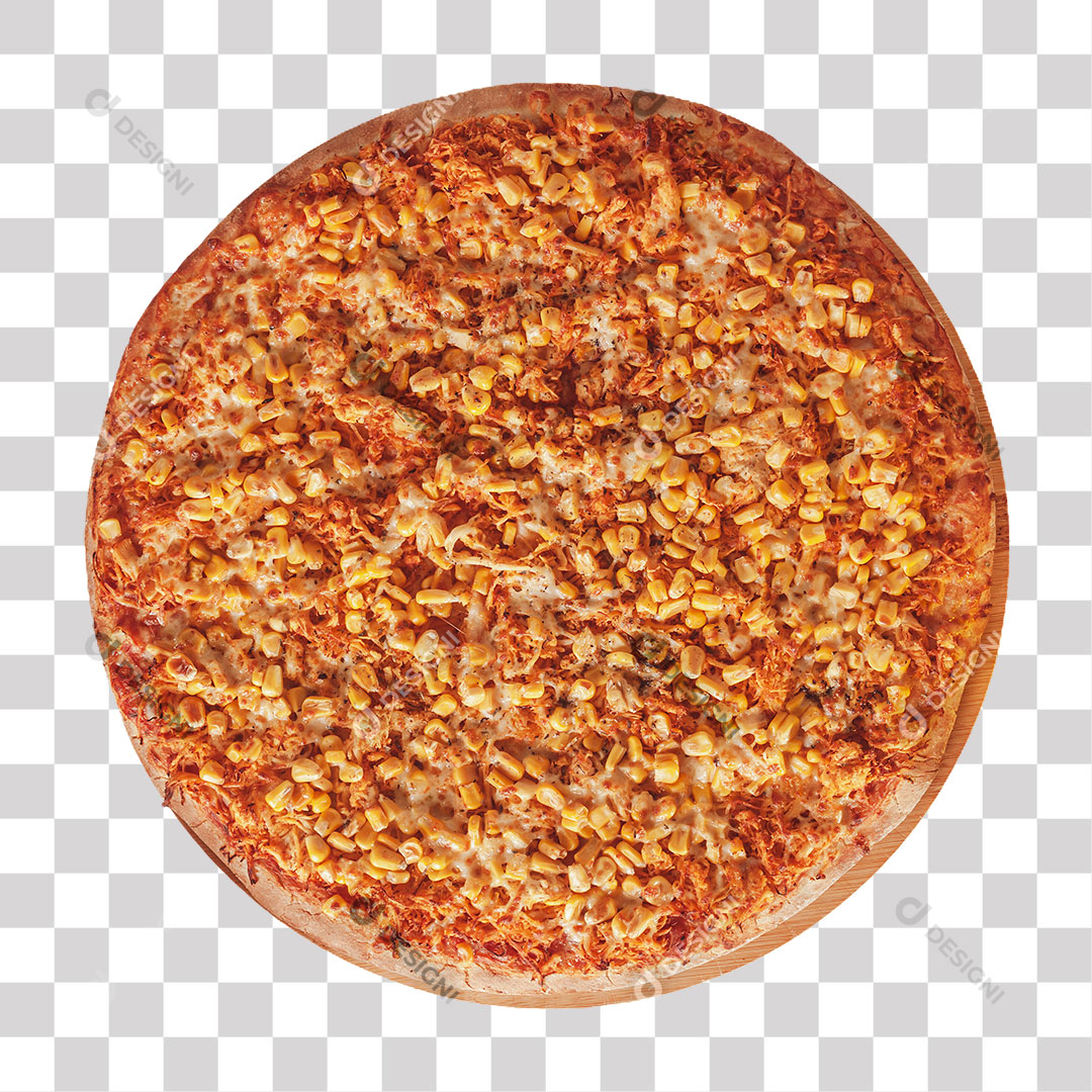 Pizza Caipira PNG Transparente Sem Fundo