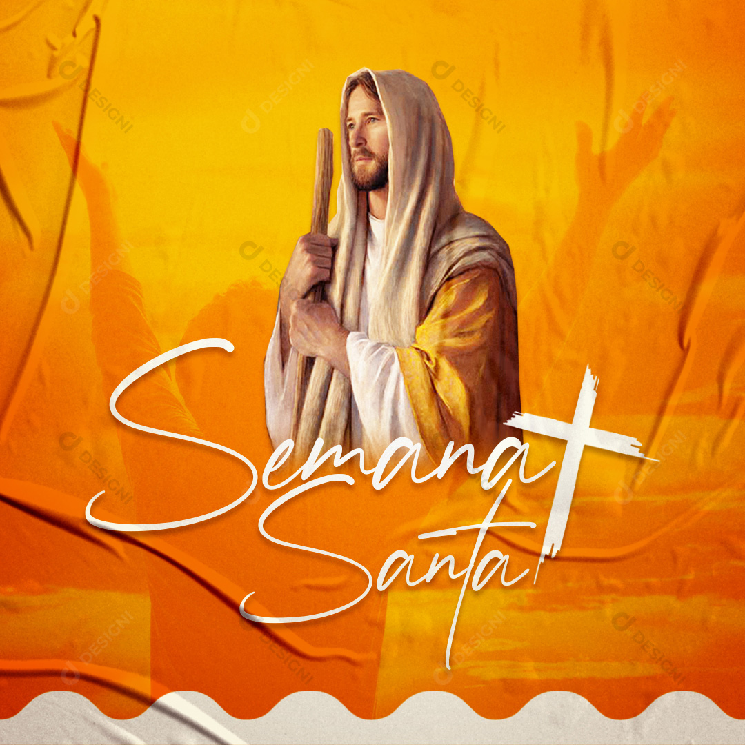 Semana Santa Promoção Social Media PSD Editável