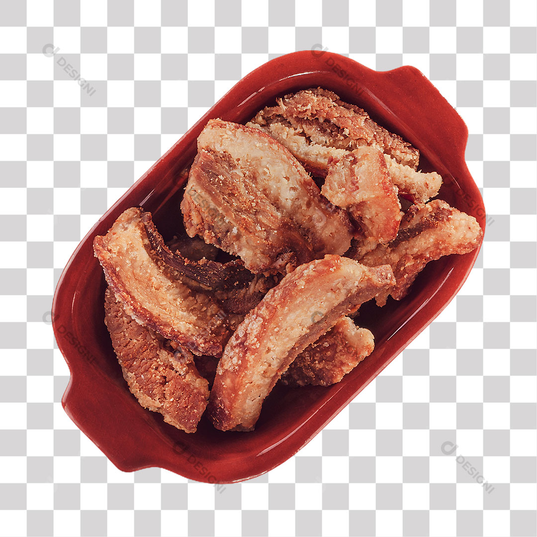 Porção de Pururuca PNG Transparente Sem Fundo