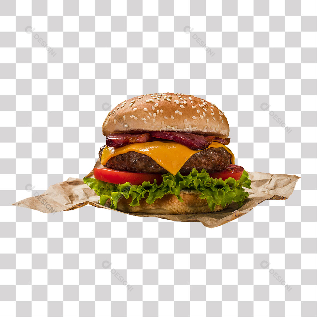Hambúrguer Hamburgueria Lanche PNG Transparente Sem Fundo