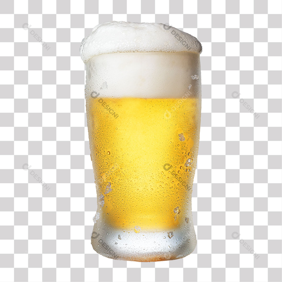 Copo de Cerveja Chopp Bares PNG Fundo Transparente